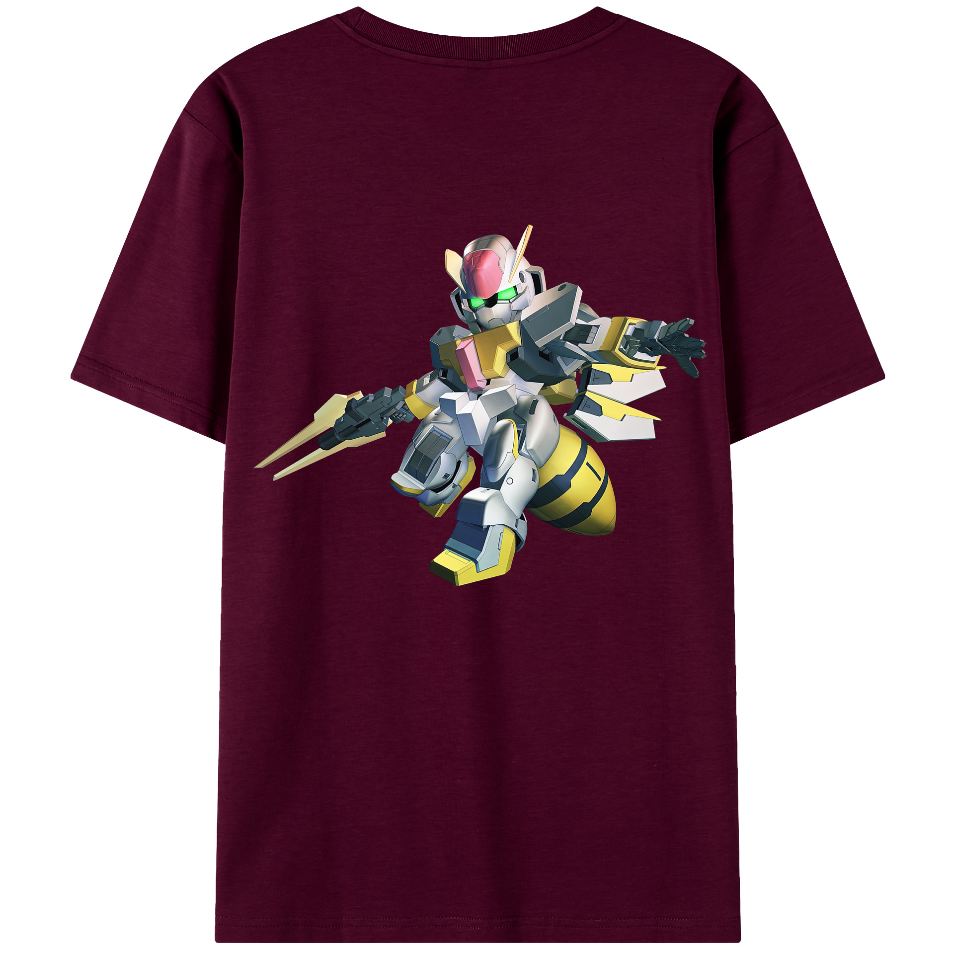 （画像用） 機動戦士ガンダム Mobile Suit Gundam レディース半袖Tシャツ(バックプリント)